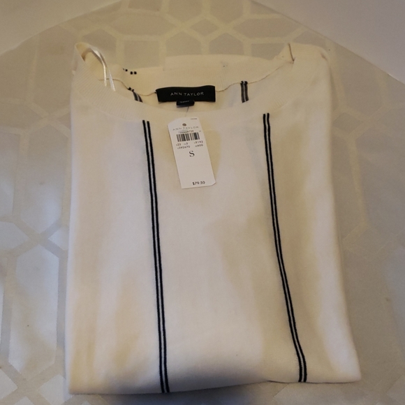 Ann taylor stripe sweater - Picture 4 of 5